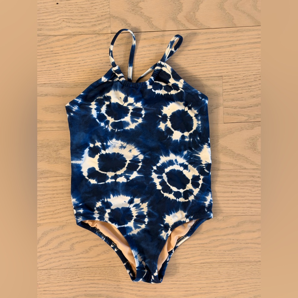 Crewcuts Navy Tie Dye Swimsuit